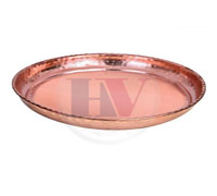 Copper Round Plate
