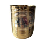 Brass Ring Glass