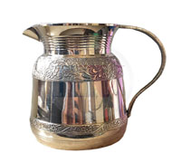 Brass Short Jug