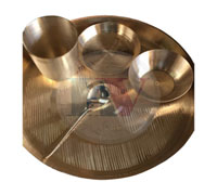 Bronze Plate Set