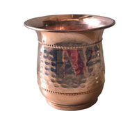 Copper Apple Glass